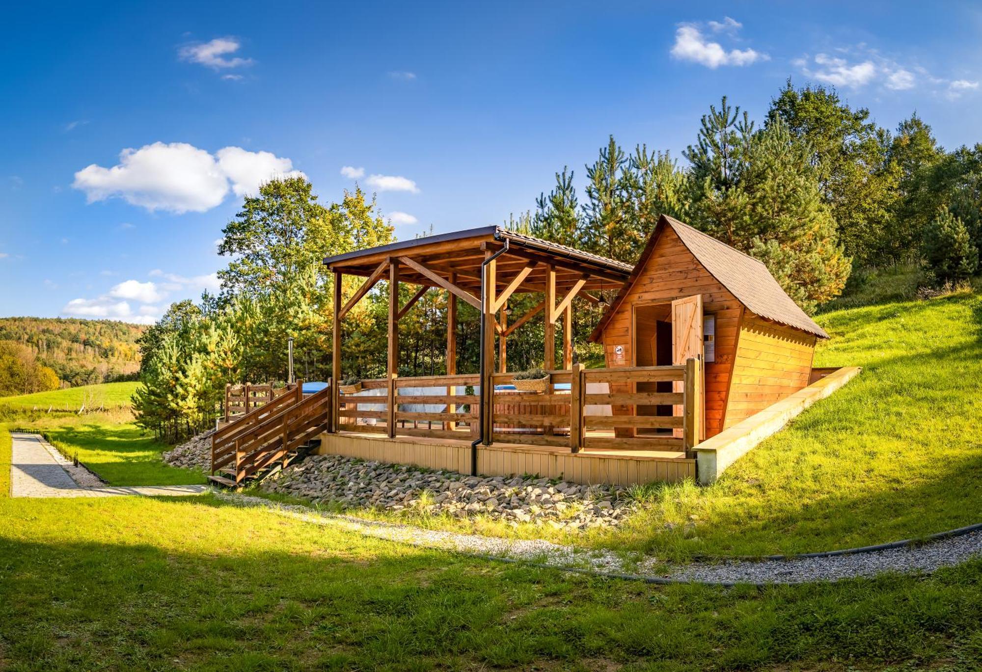 מלון Glamping Pod Gwiazdami Pietrusza Wola מראה חיצוני תמונה
